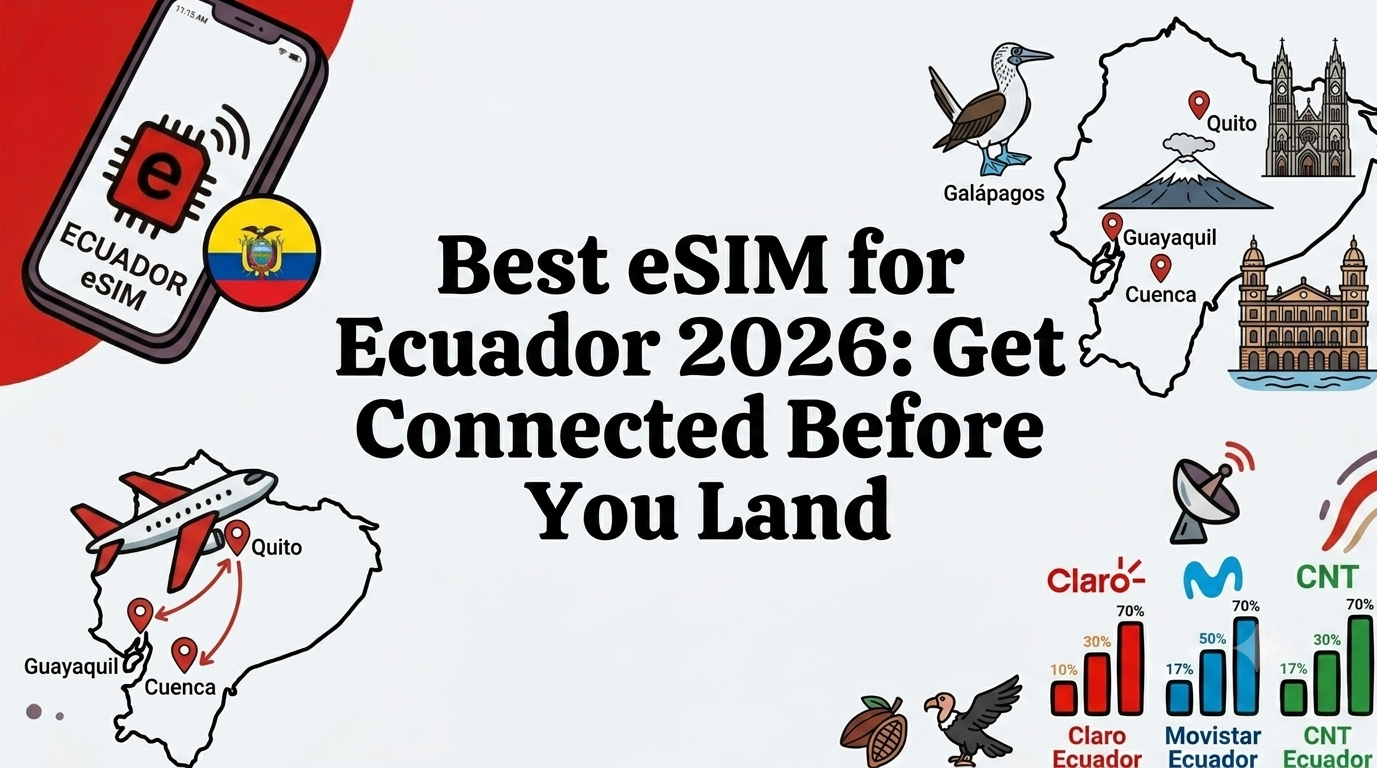 Best eSIM for Ecuador 2026 — Esimify