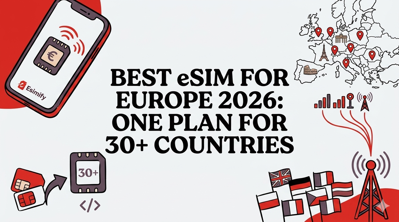 Best eSIM for Europe 2026 — Esimify
